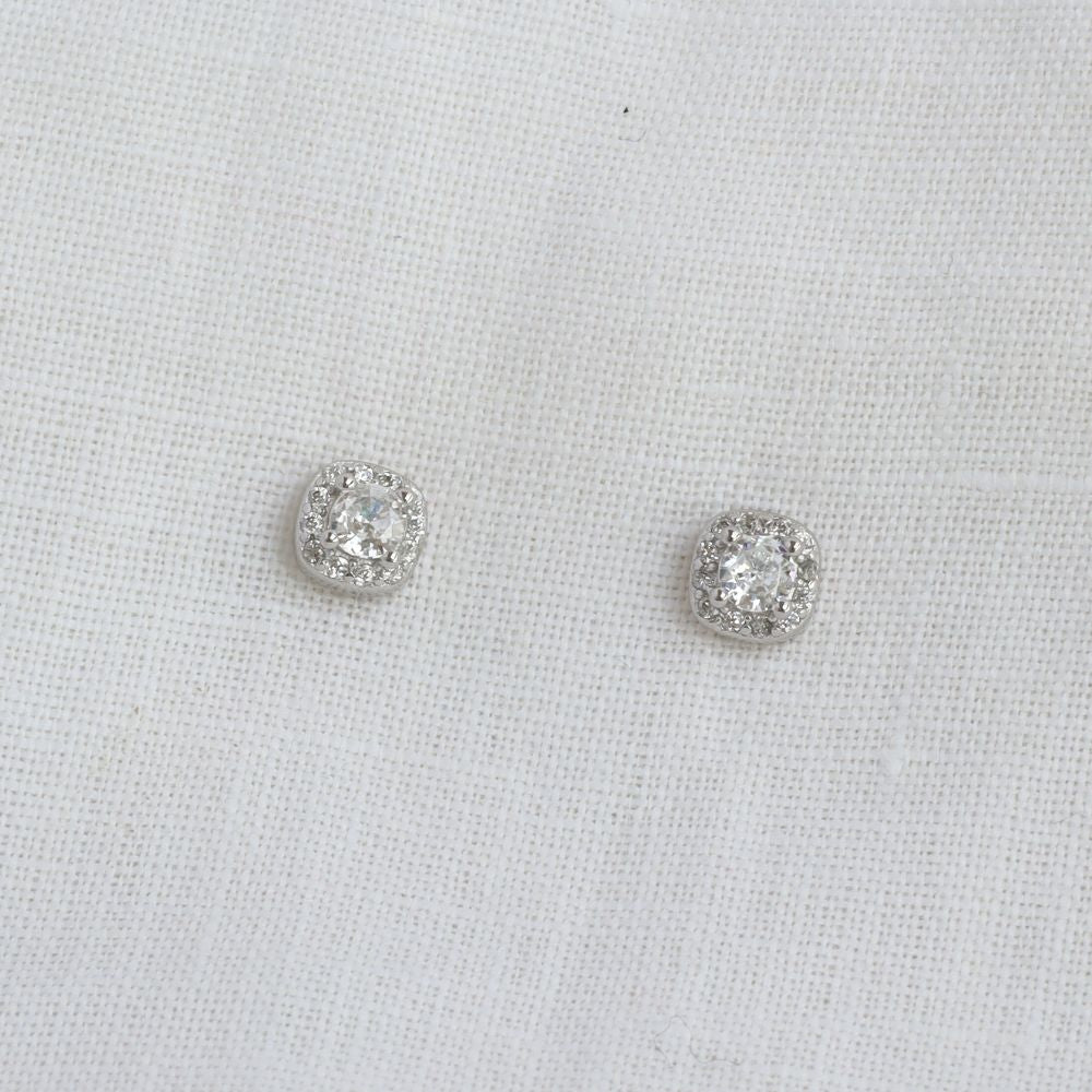 Aros Cuadrados Plata 925