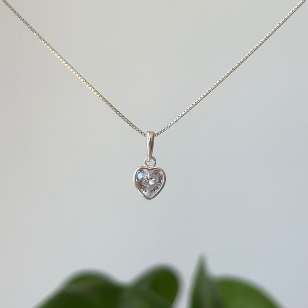 Punto de Luz Corazón Blanco