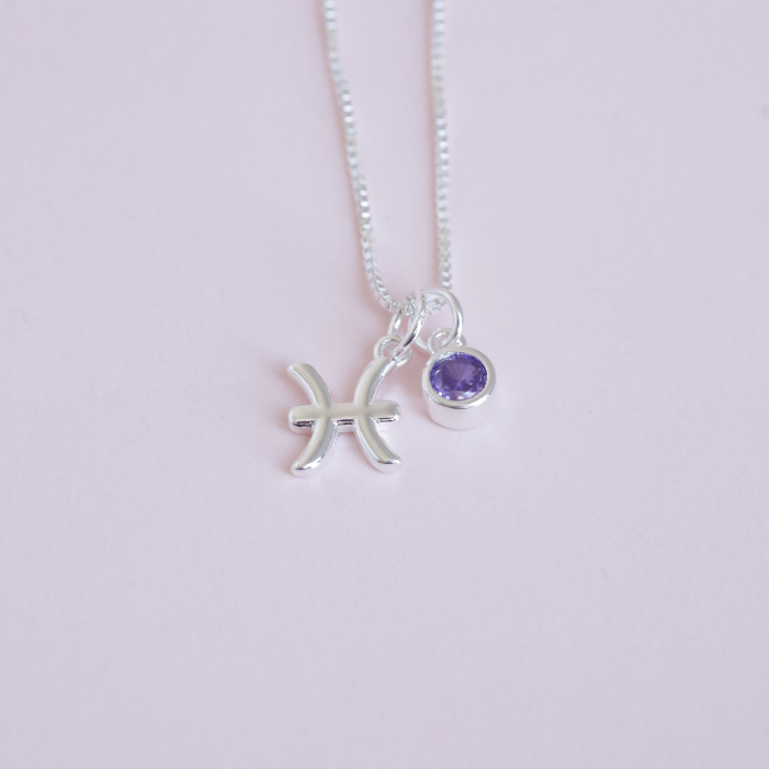 Collar Piscis Lila