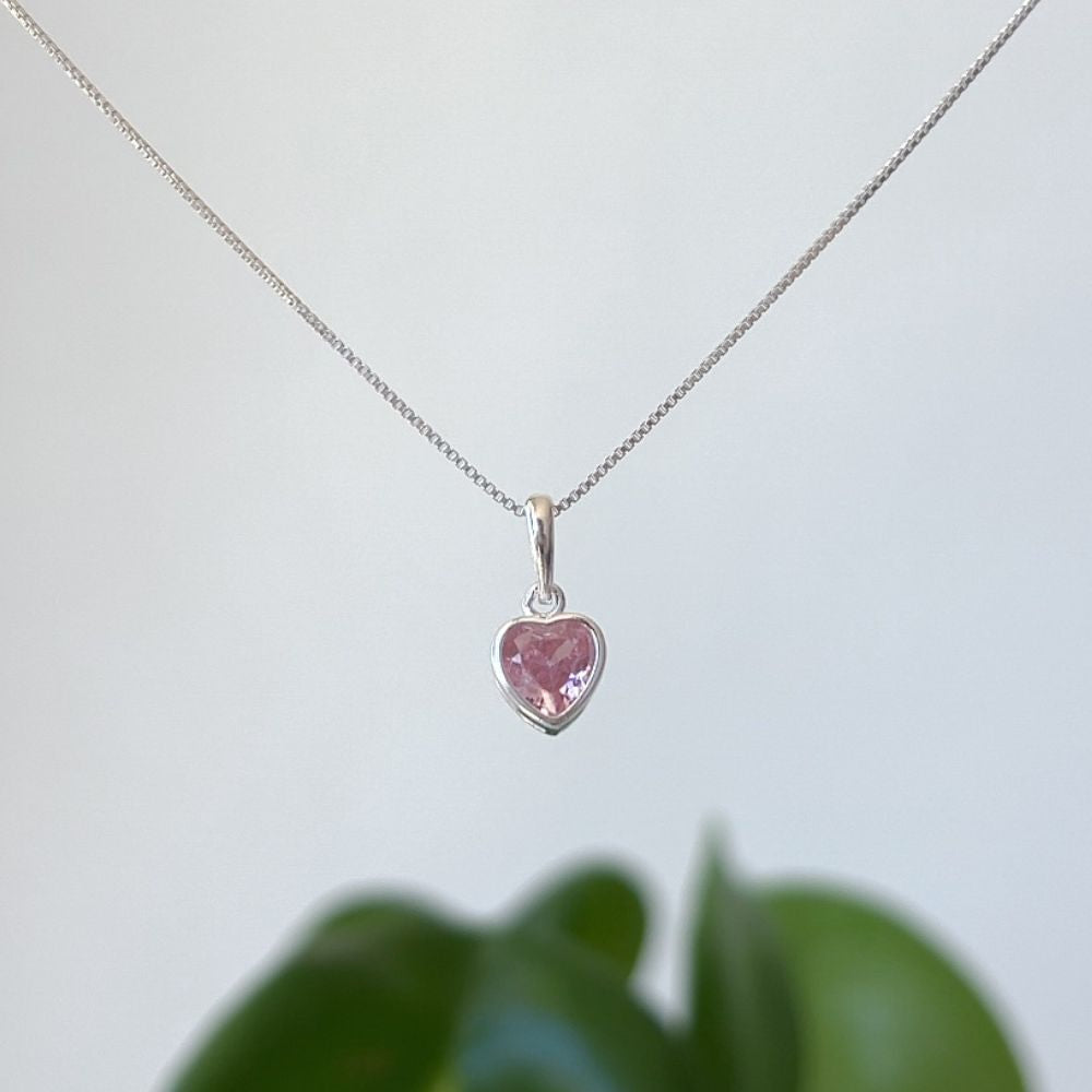 Punto de Luz Corazón Rosado