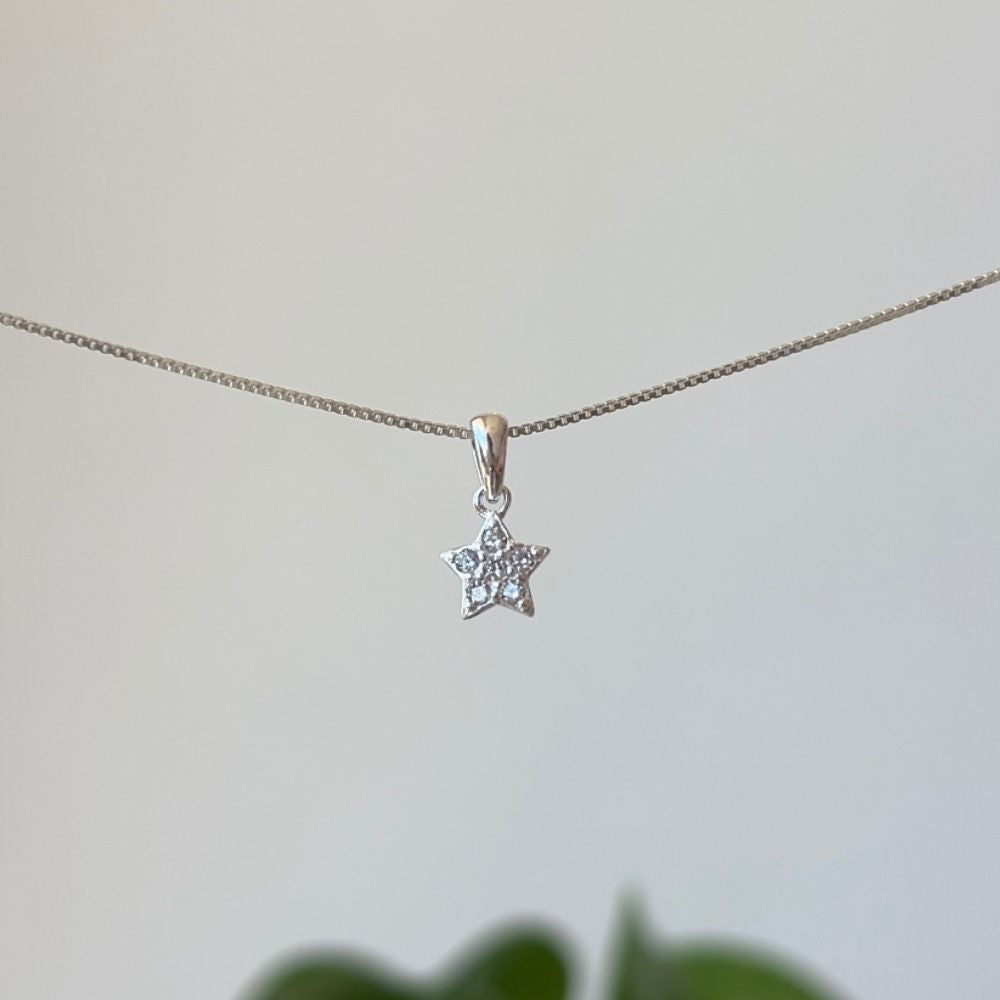 Collar Estrella Mini Plata 925