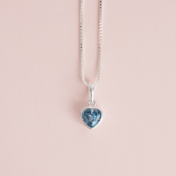 Punto de Luz Corazón Azul
