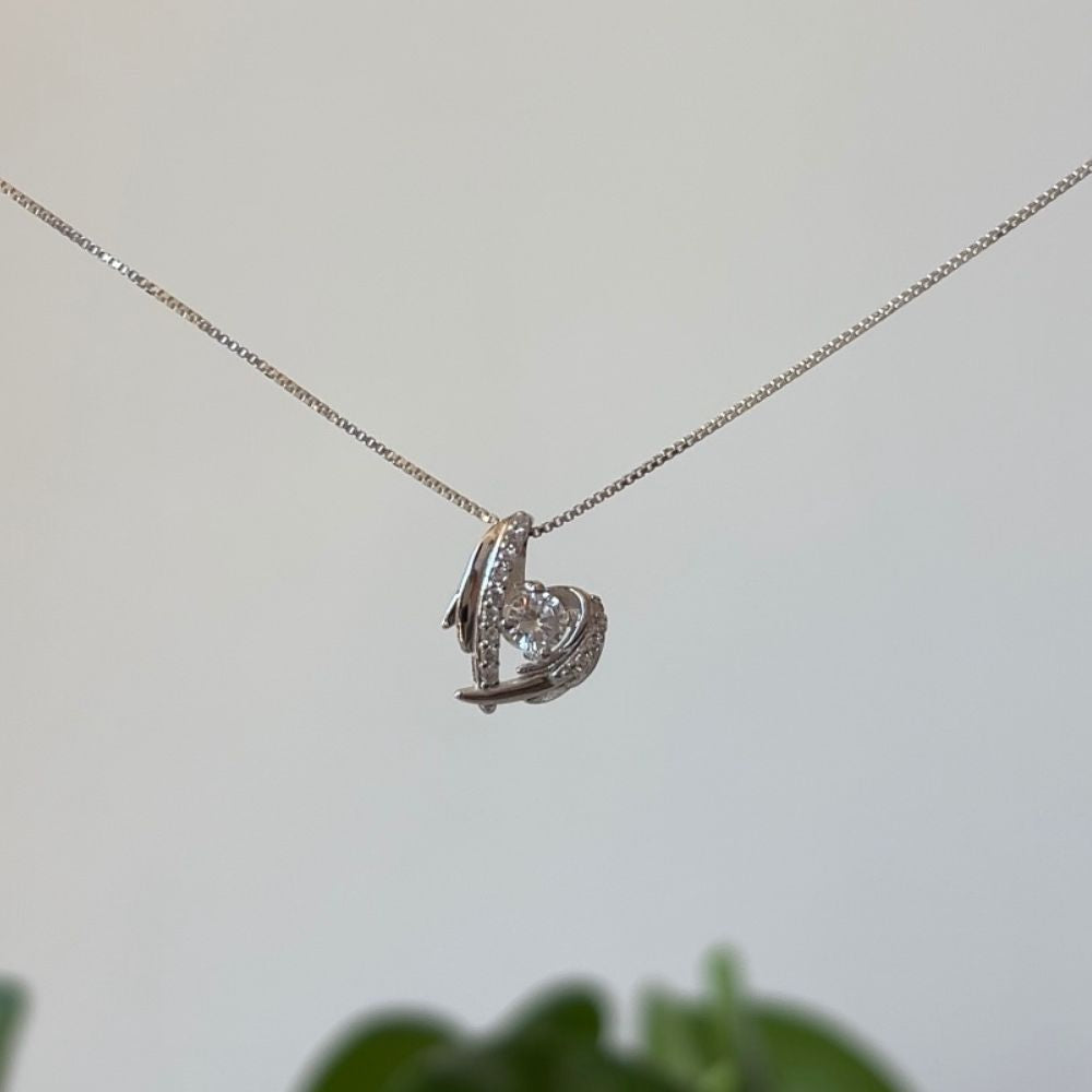 Collar Alas de Angel Plata 925