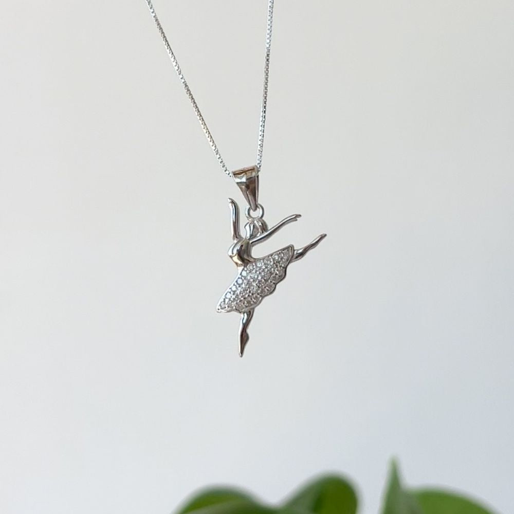 Collar Ballerina Plata 925