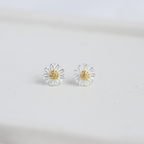 Aros Margarita Plata 925