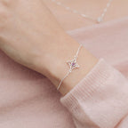 Pulsera Nudo de Bruja Piedra Natural