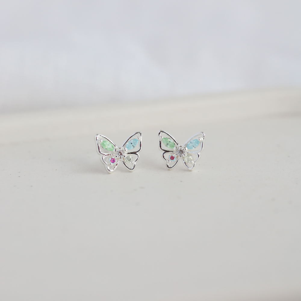 Aros Mariposa Celestes