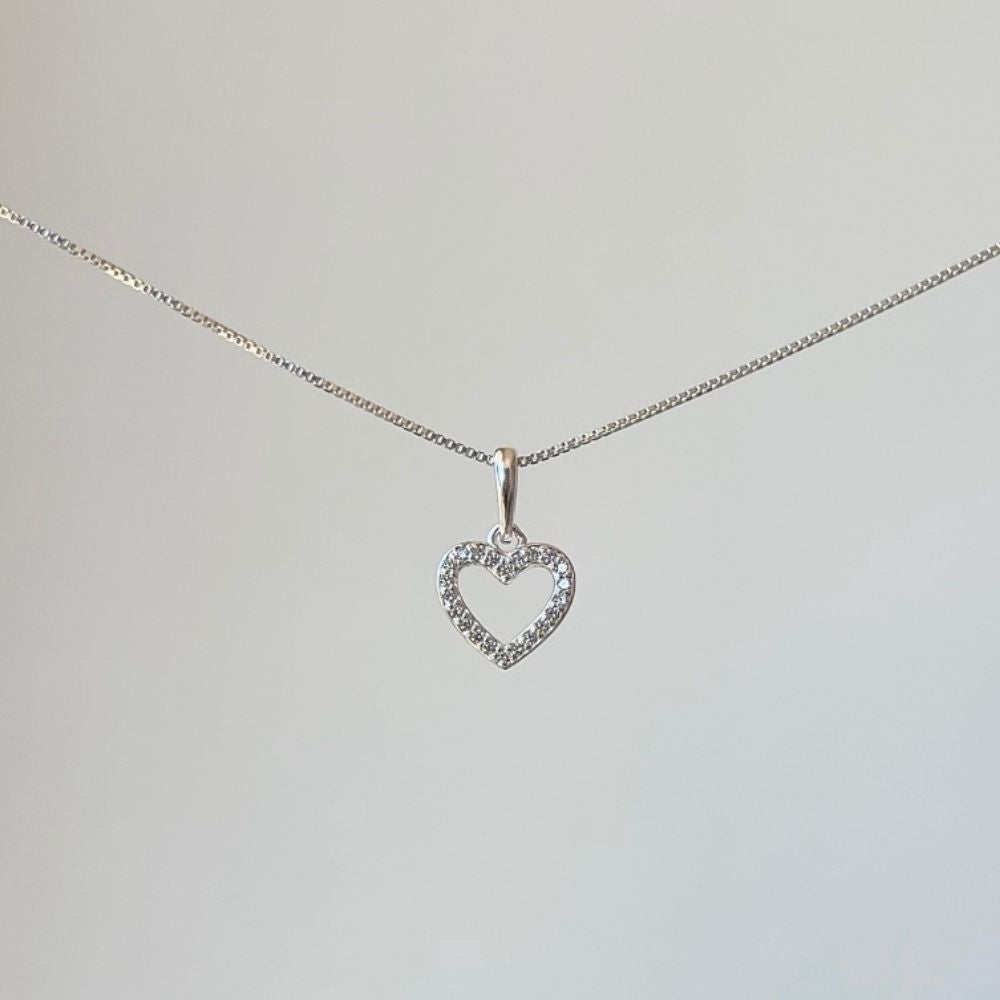 Collar Corazón Plata 925