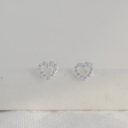 Aros Corazon Plata 925