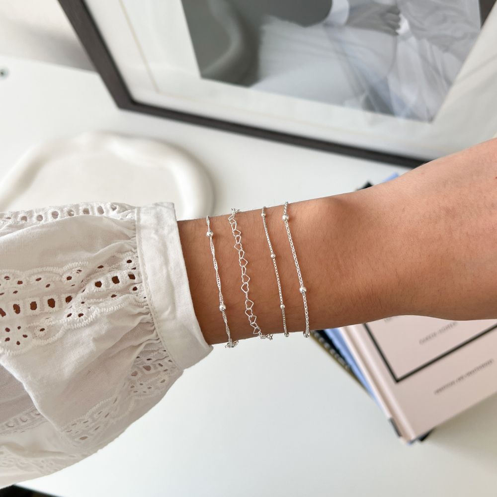 Pulsera Pelotitas Eslabón