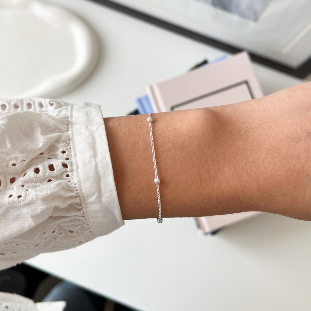 Pulsera Pelotitas Eslabón