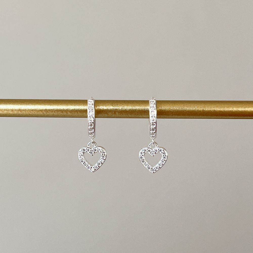 Argollas Huggies Corazon 11mm