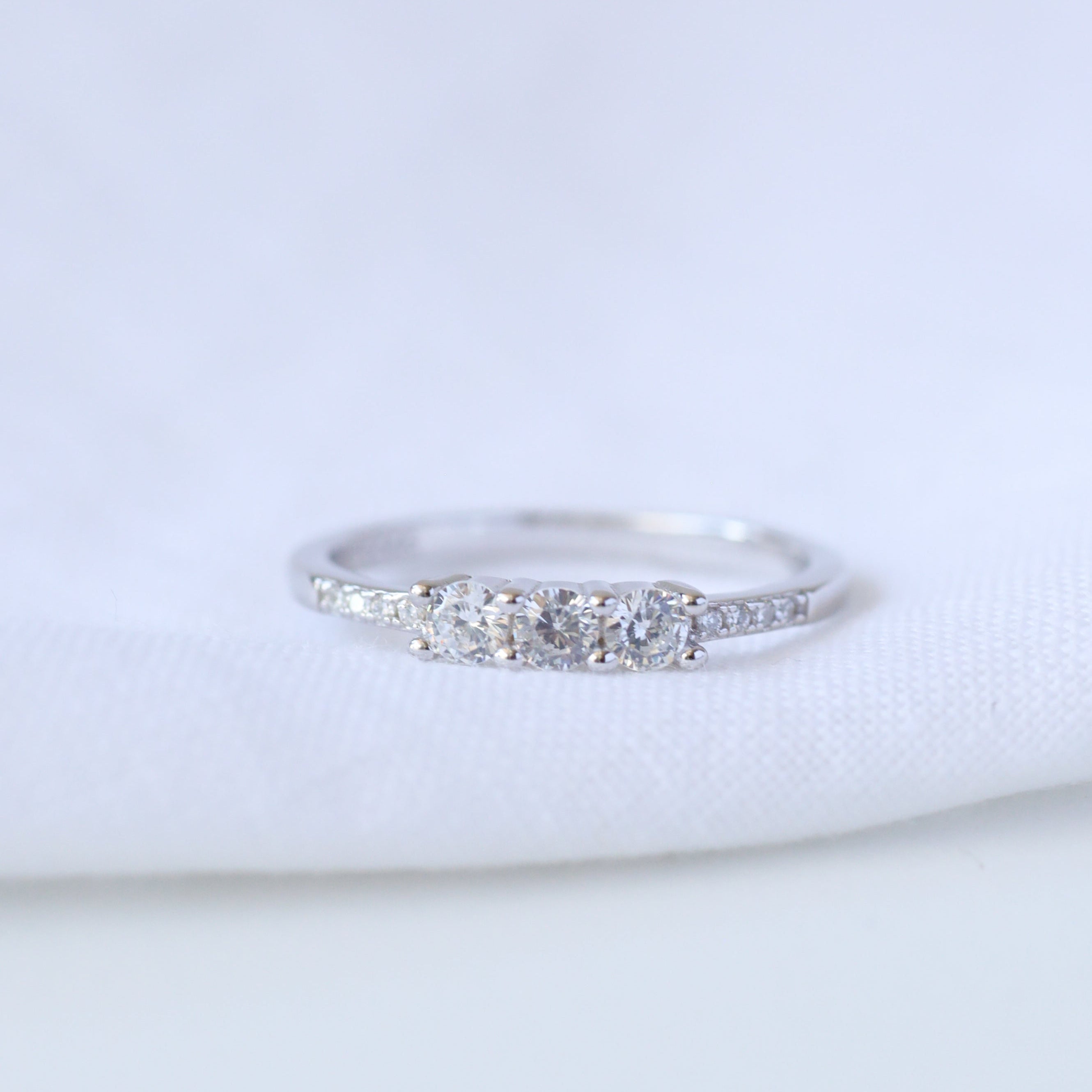 Anillo Triple Circón