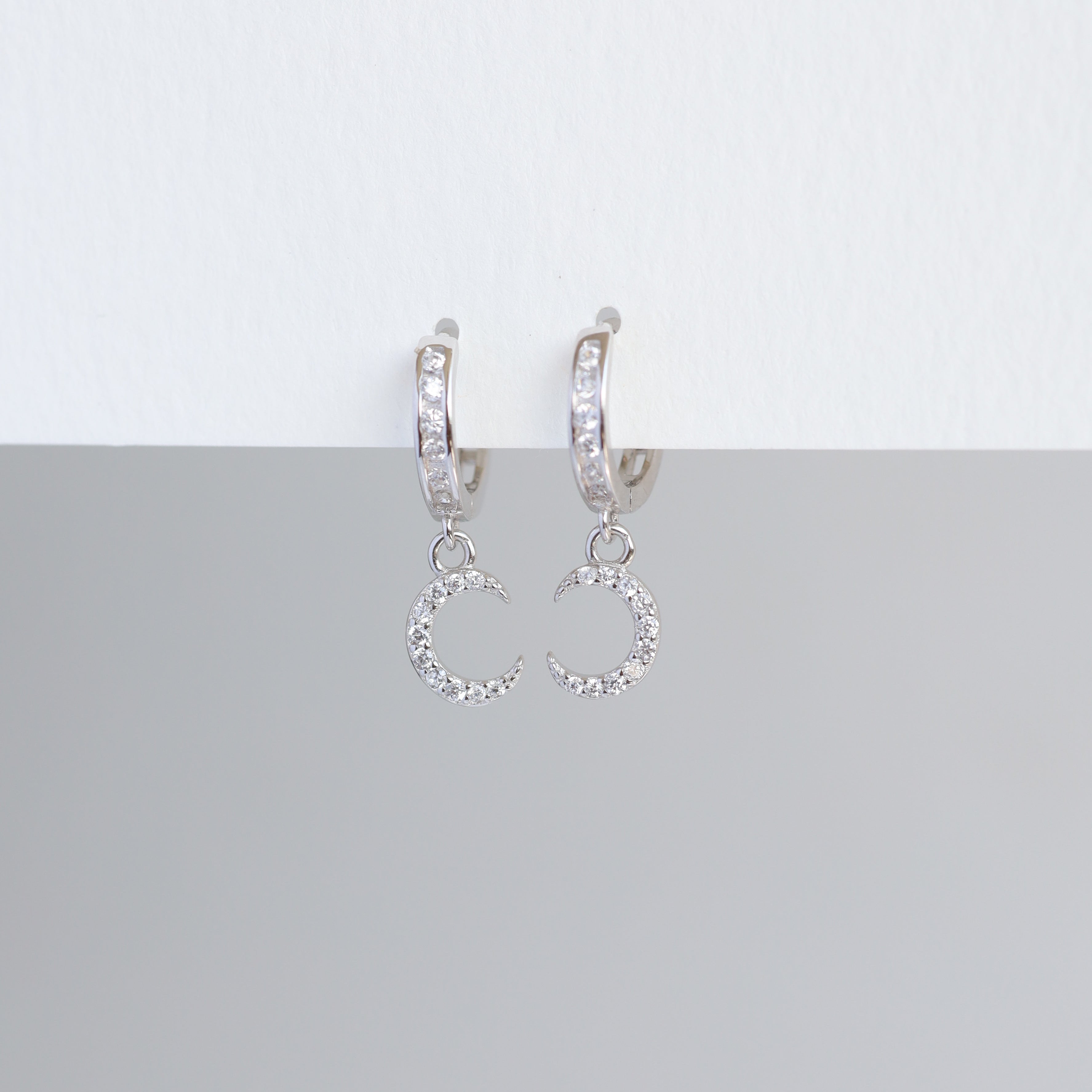 Argollas Huggies Luna 12mm