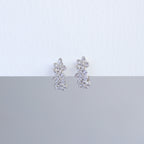 Argollas Corona de Flores 13mm