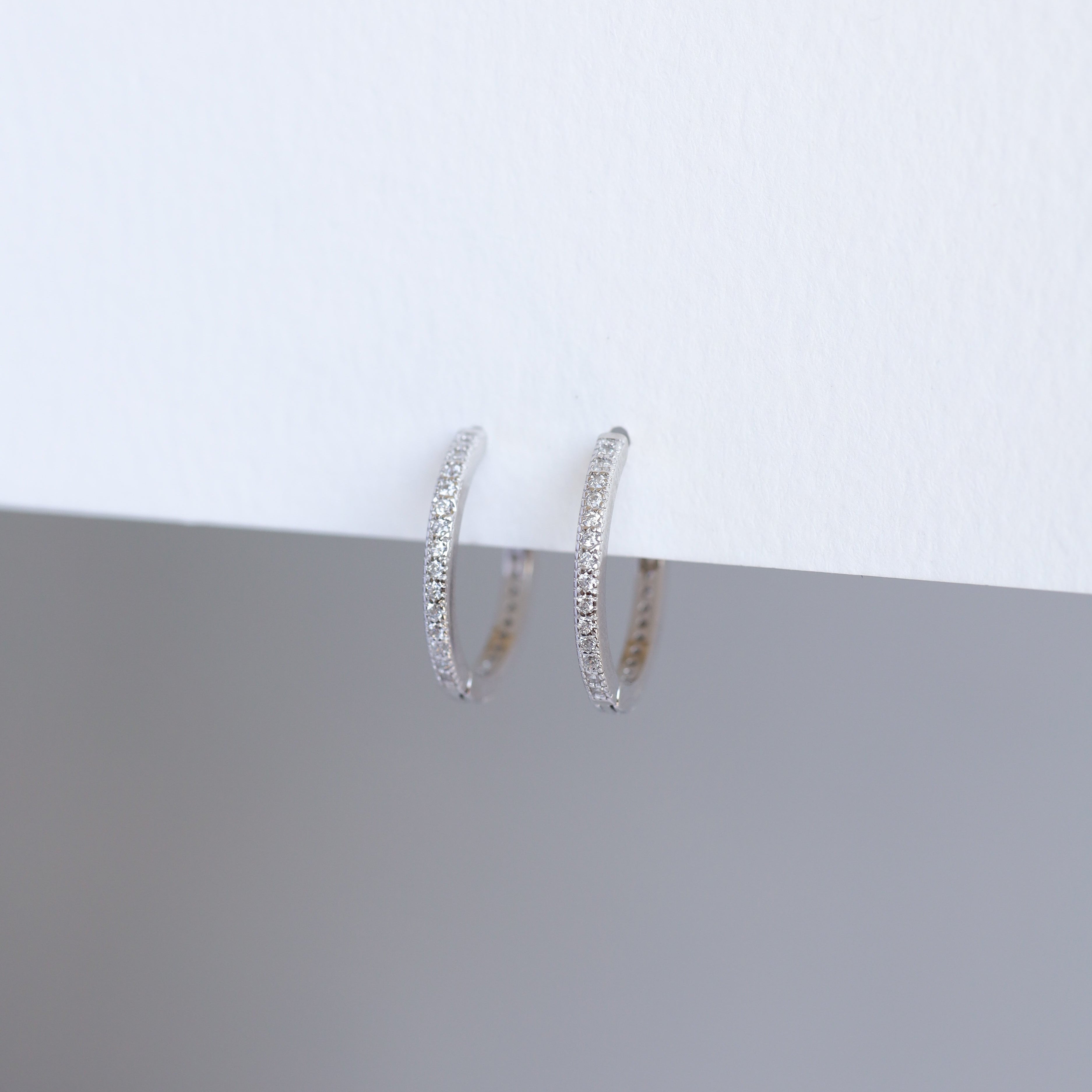 Argolla Cintillo Blanco 17mm