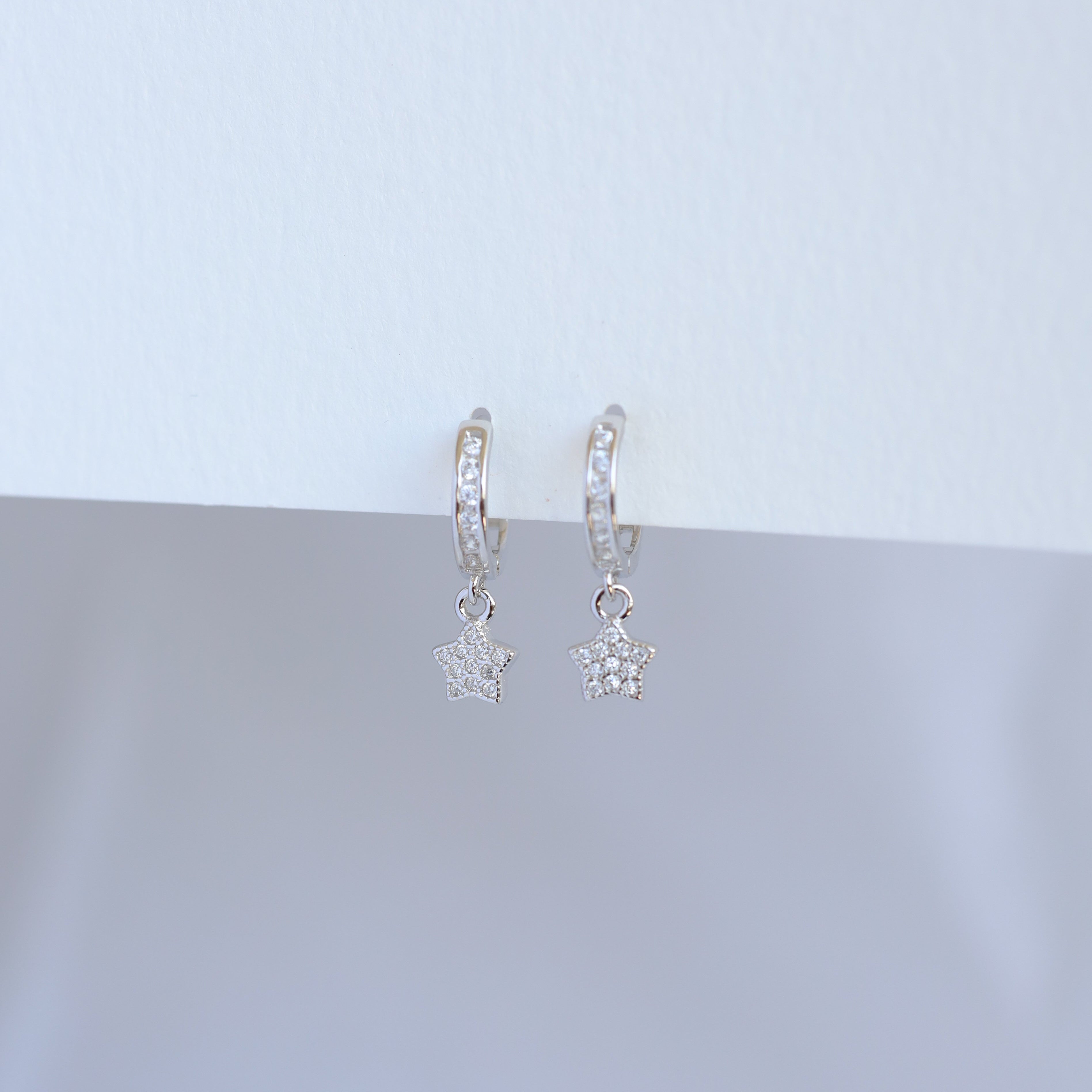 Argollas Huggies Estrellas 12mm