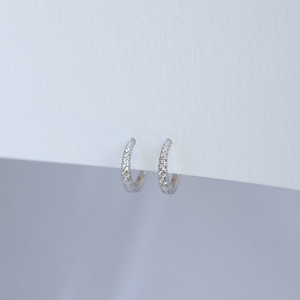 Argollas Circón 12mm