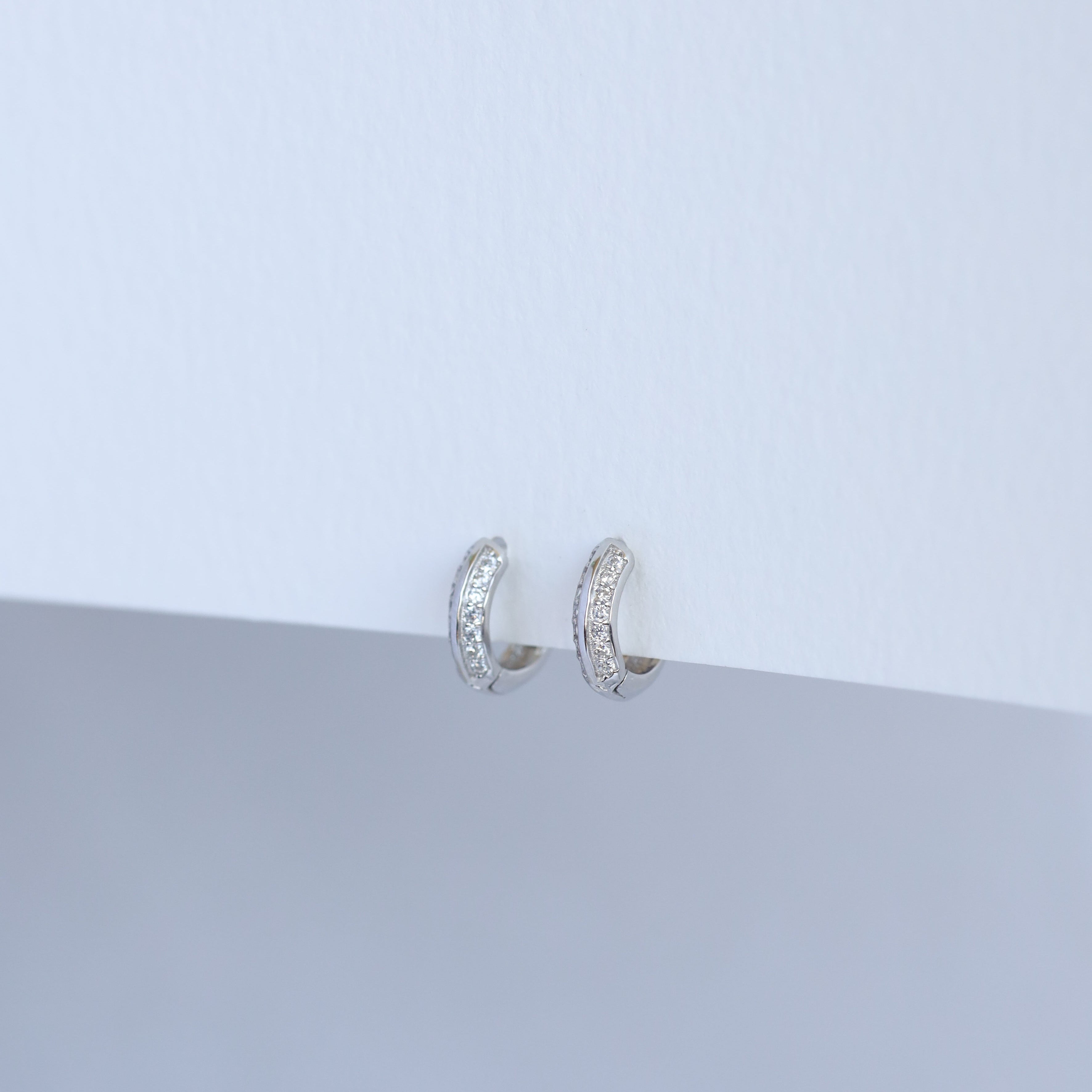 Argollas Full Circón Minis 10mm