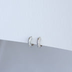 Argollas Full Circón Minis 10mm