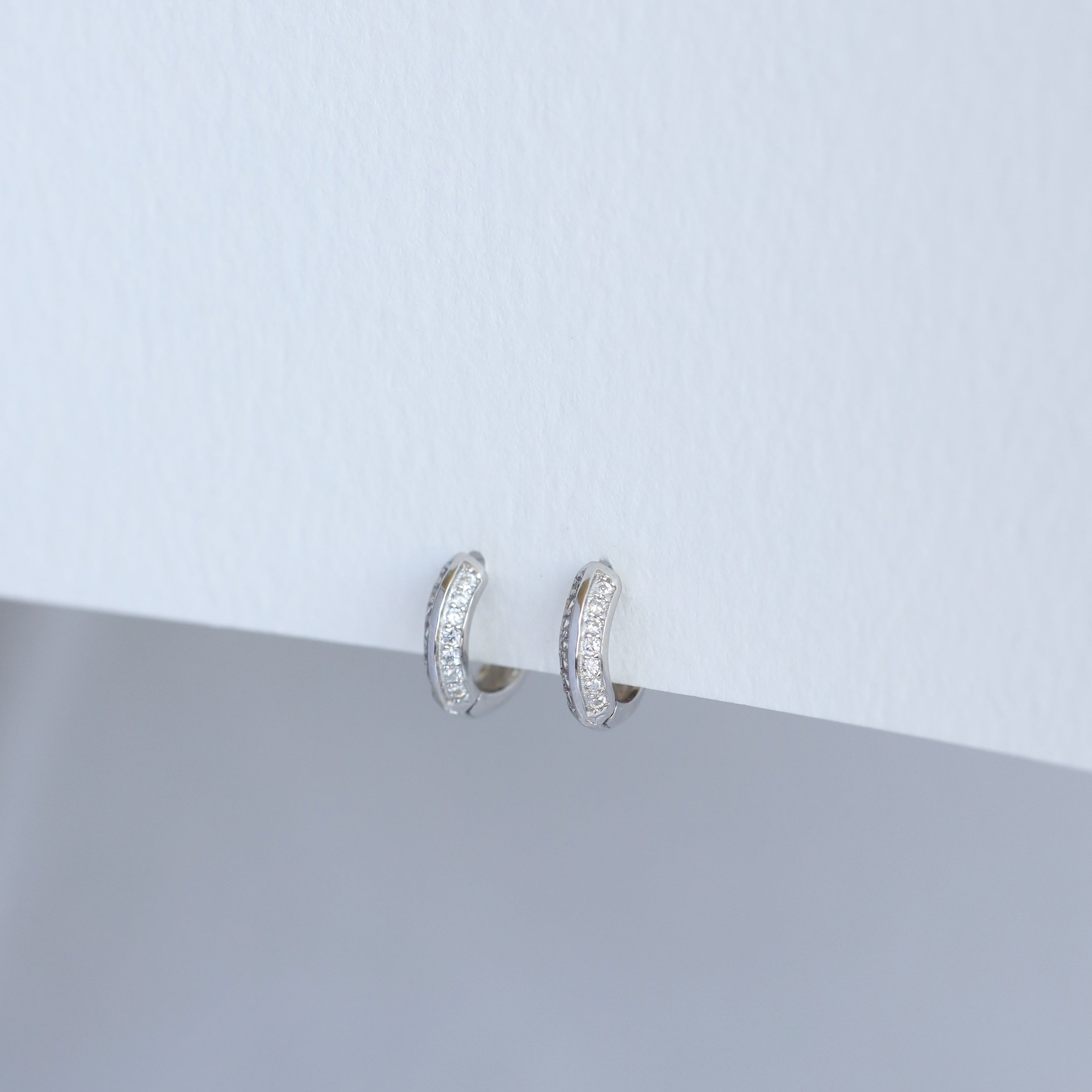 Argollas Full Circón Minis 10mm