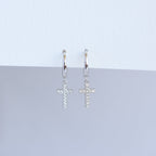 Argollas Huggies Cruz 12mm