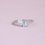 Anillo Doble Corazón