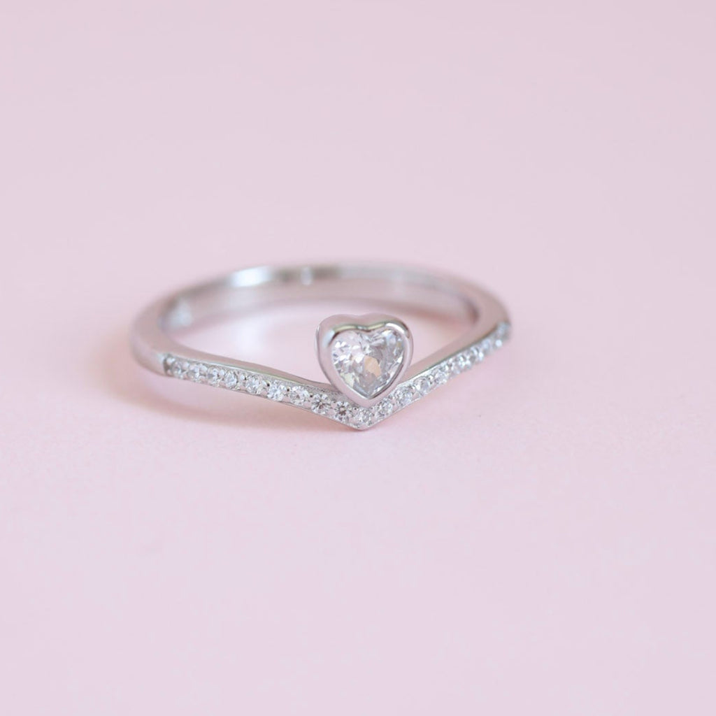 Anillo Onda Corazón