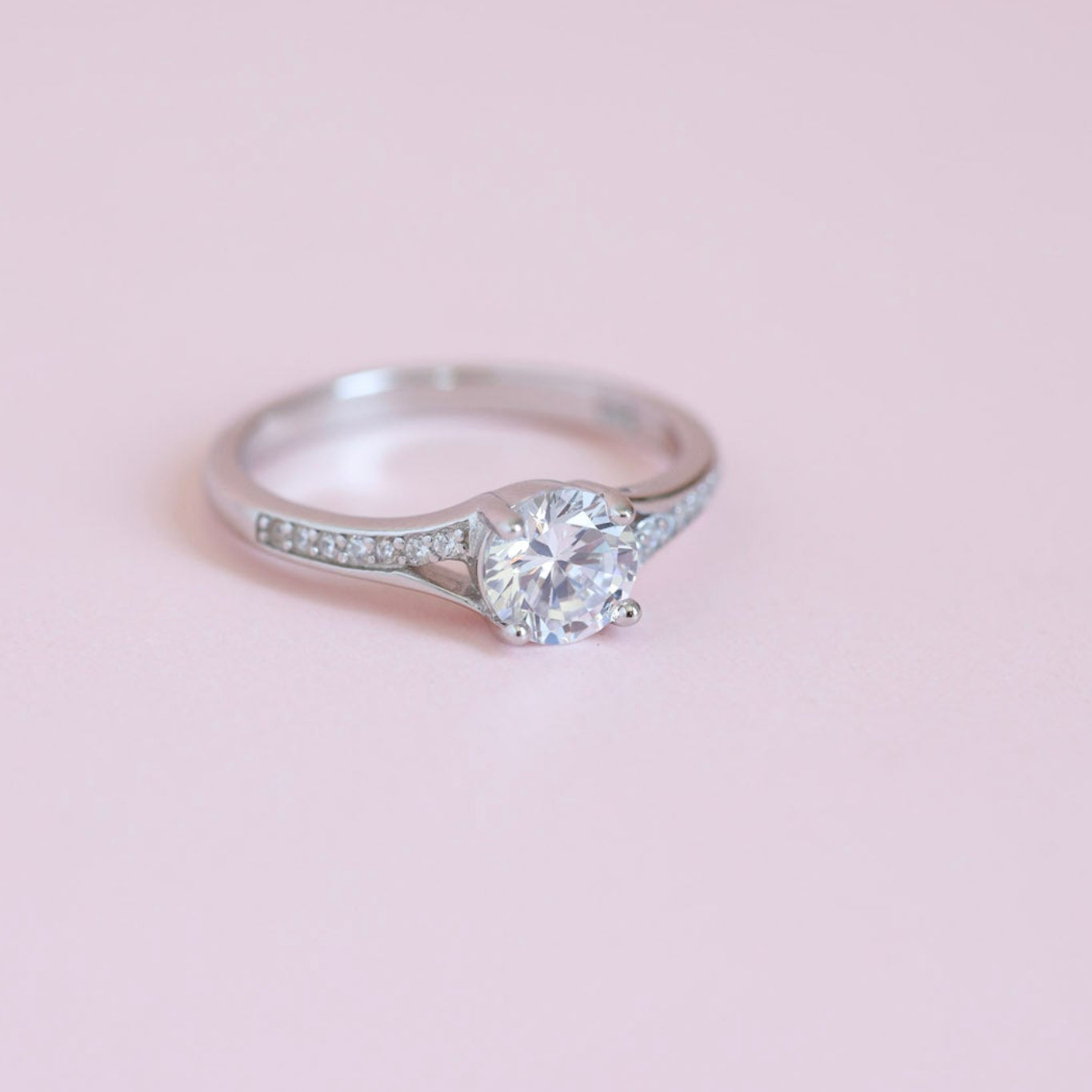 Anillo Promesa Cuadrado