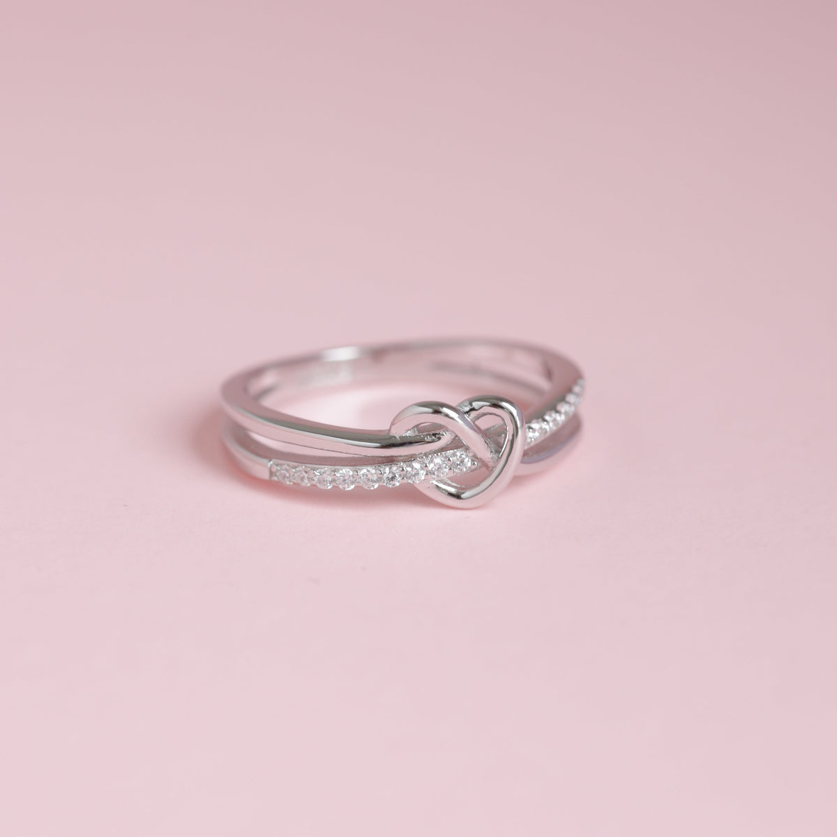 Anillo Corazón Nudo