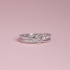 Anillo Corazón Nudo