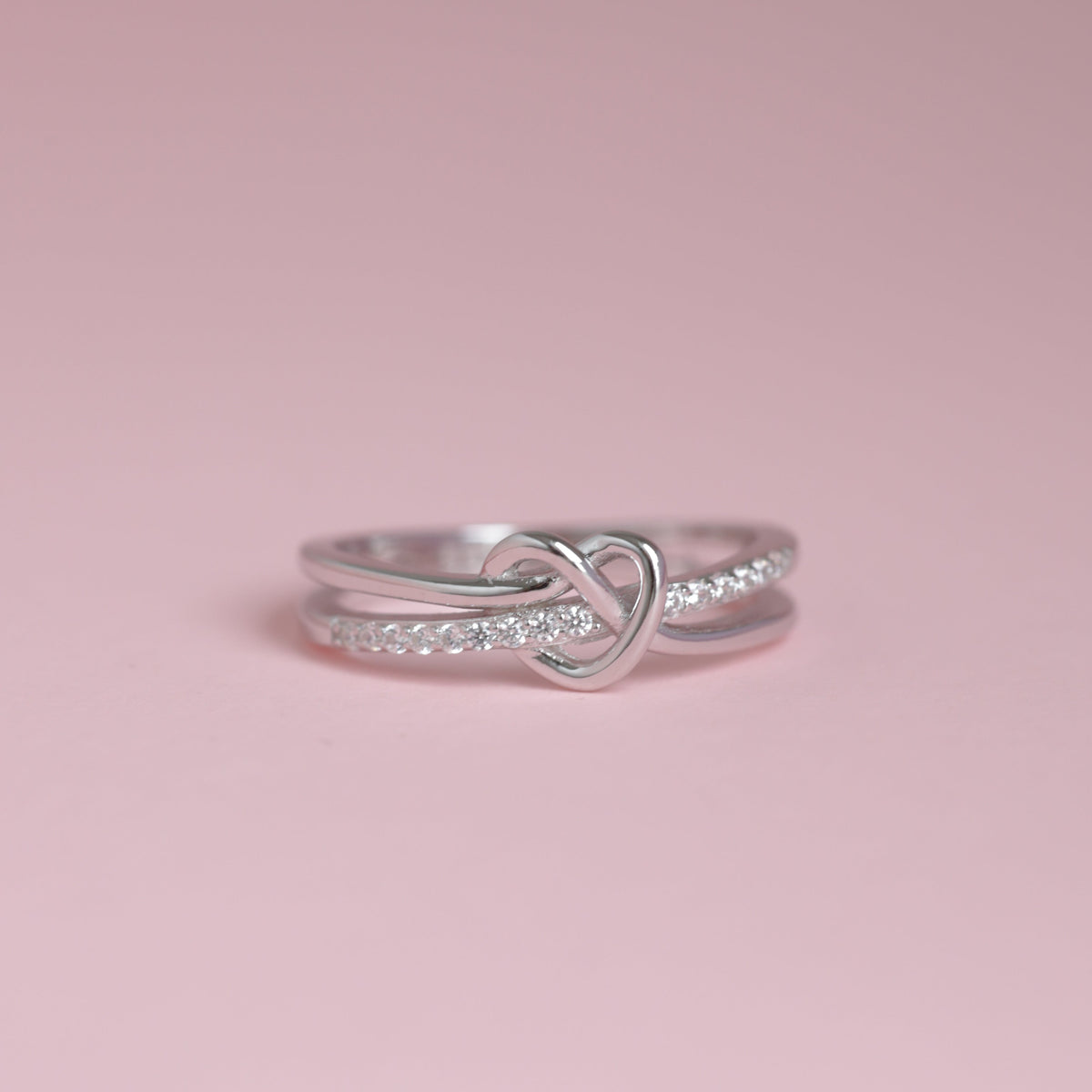 Anillo Corazón Nudo