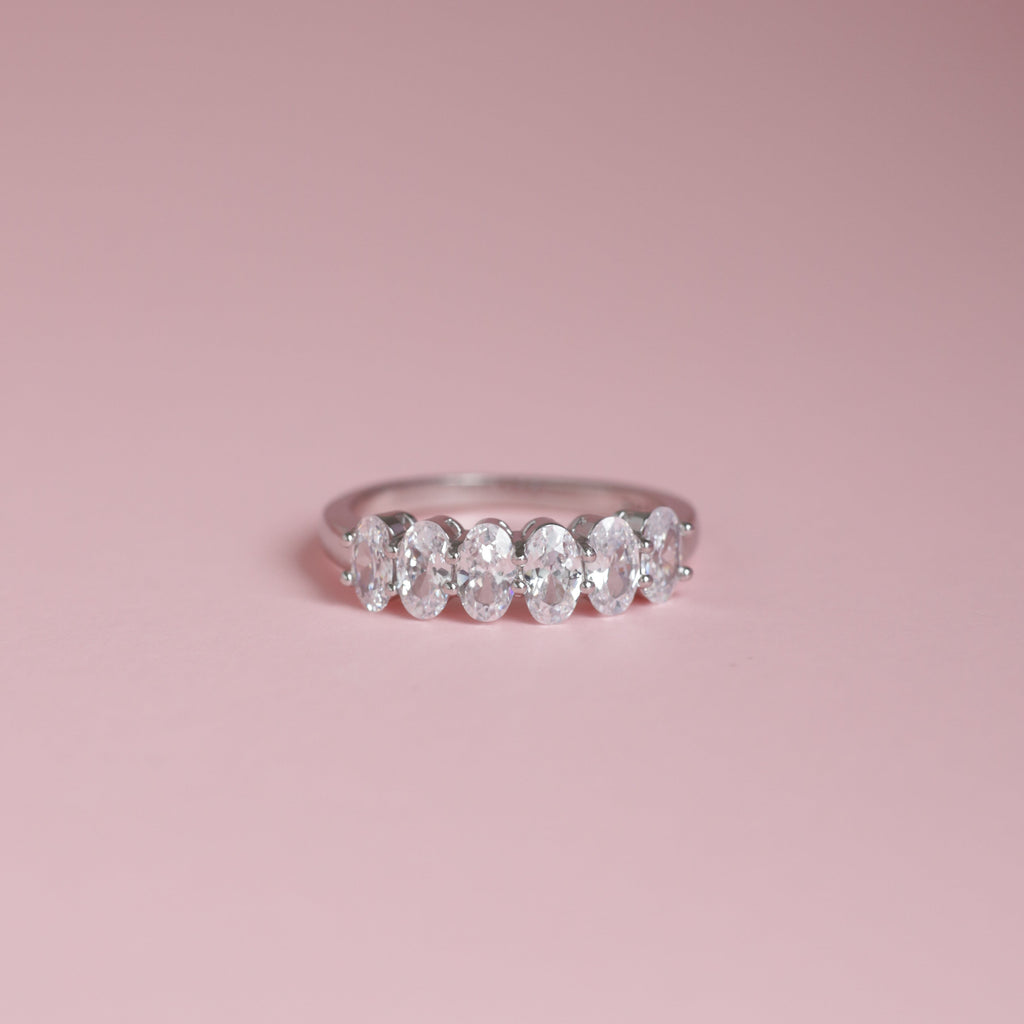 Anillo Cinco Circones Ovalados